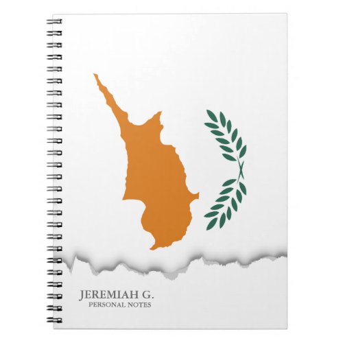 Cyprus Flag Notebook