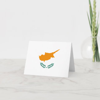 Cyprus Flag Notecard