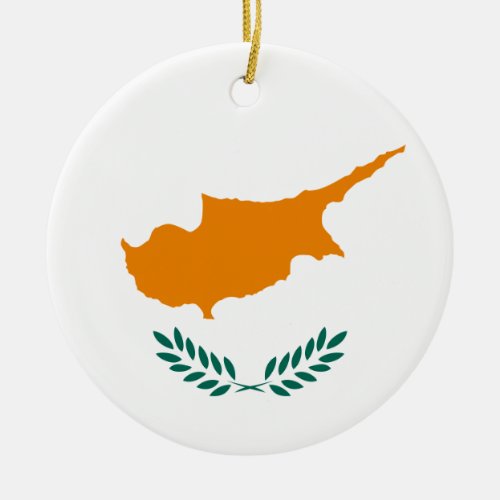 Cyprus Flag Ornament