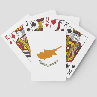 Cyprus Flag Poker Cards
