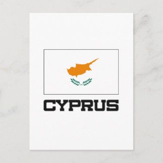 Cyprus Flag Postcard