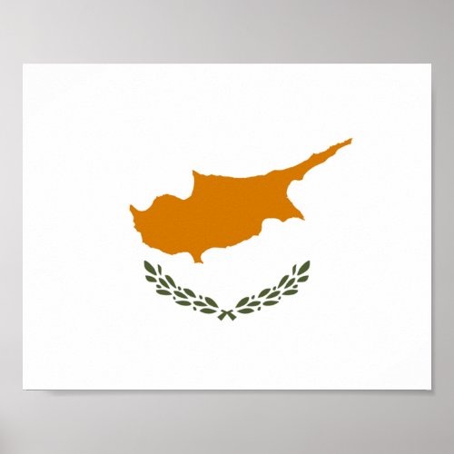 Cyprus Flag Poster