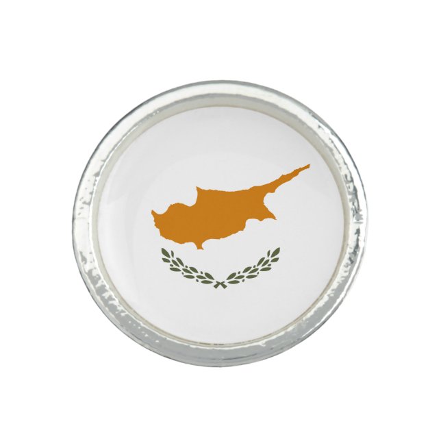 Cyprus Flag Ring (Front)