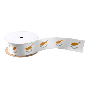 Cyprus Flag Satin Ribbon