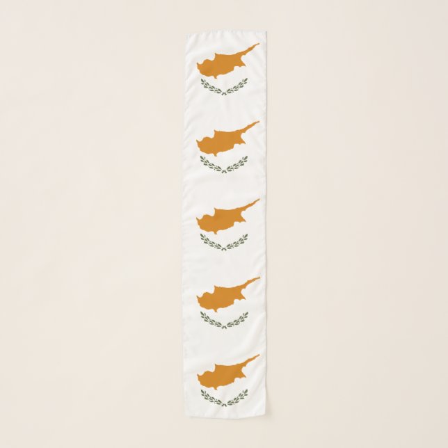 Cyprus Flag Scarf (Front)