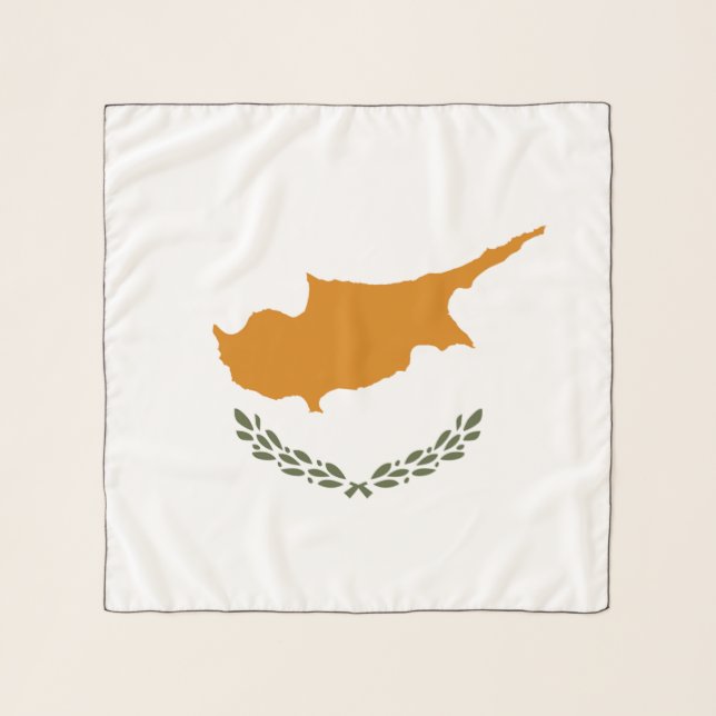 Cyprus Flag Scarf (Front)