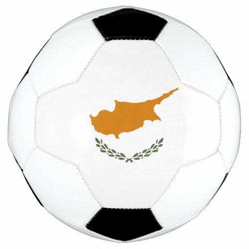 Cyprus Flag Soccer Ball