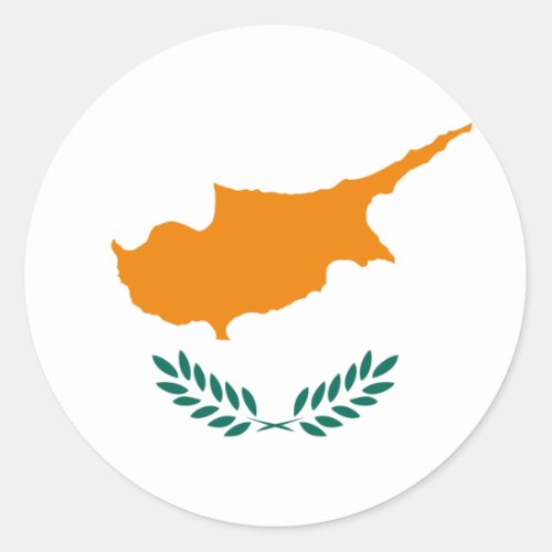 Cyprus Flag Sticker