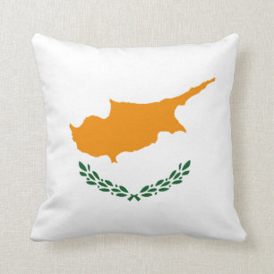 Cyprus Flag x Flag Pillow