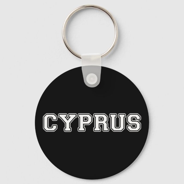 Cyprus Keychain (Front)