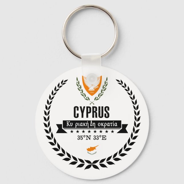 Cyprus Keychain (Front)
