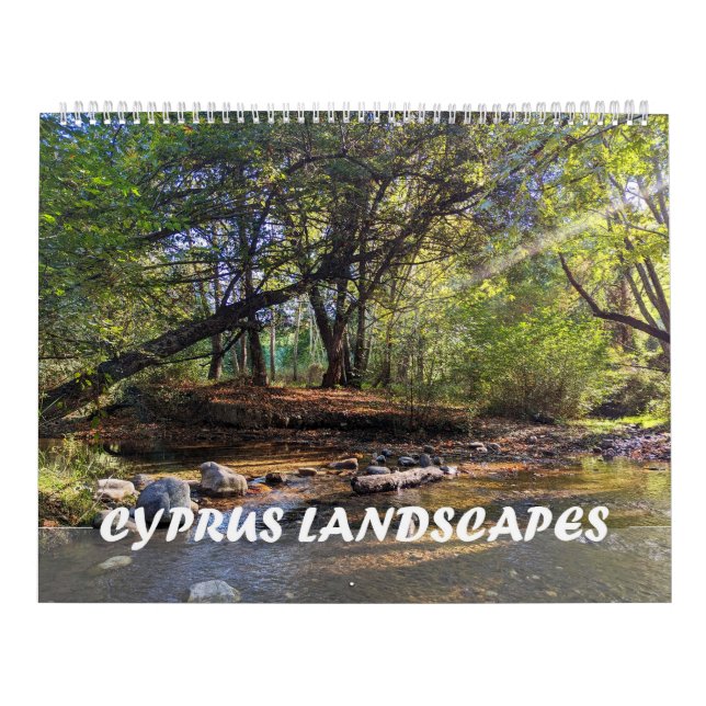 Cyprus landscapes calendar (Cover)