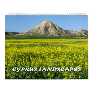 Cyprus landscapes calendar