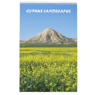 Cyprus landscapes calendar
