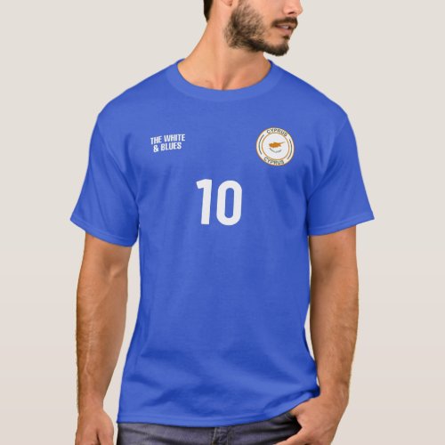 Cyprus National Football Team Soccer Retro T_Shirt