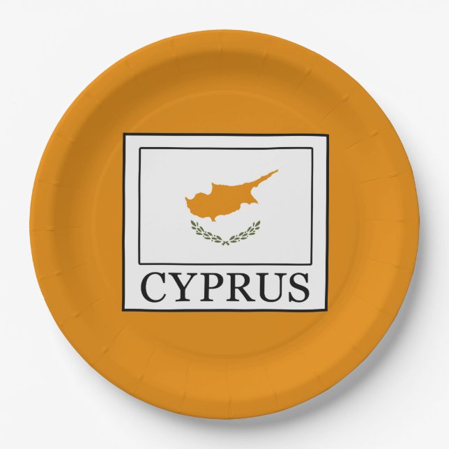 Cyprus Paper Plates (Front)