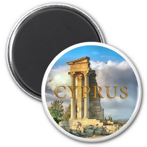 Cyprus ruins magnet