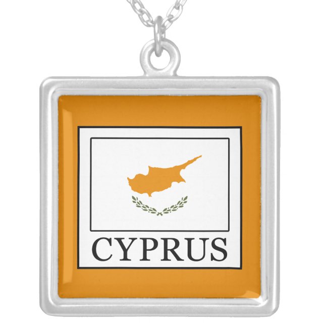 Cyprus Silver Plated Necklace (Front)