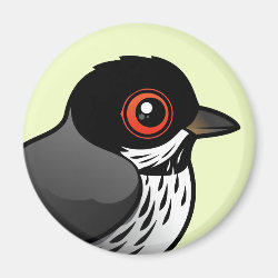 Cyprus Warbler Round Magnet