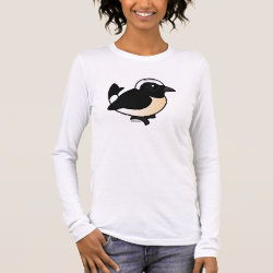 Cyprus Wheatear Women's Bella+Canvas Long Sleeve T-Shirt