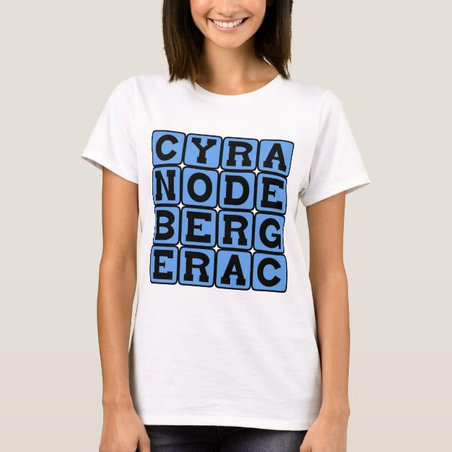 Cyrano de Bergerac, French Play T-Shirt (Front)
