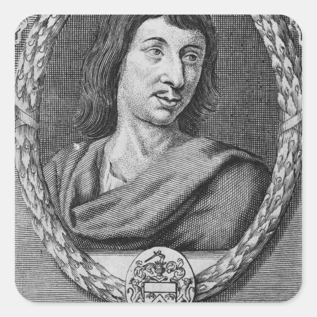 Cyrano de Bergerac Square Sticker (Front)