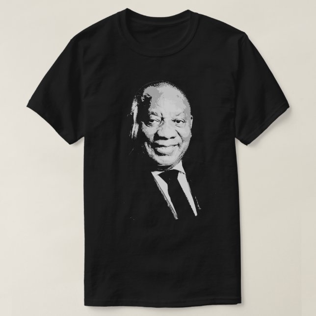 Cyril Ramaphosa T-Shirt (Design Front)