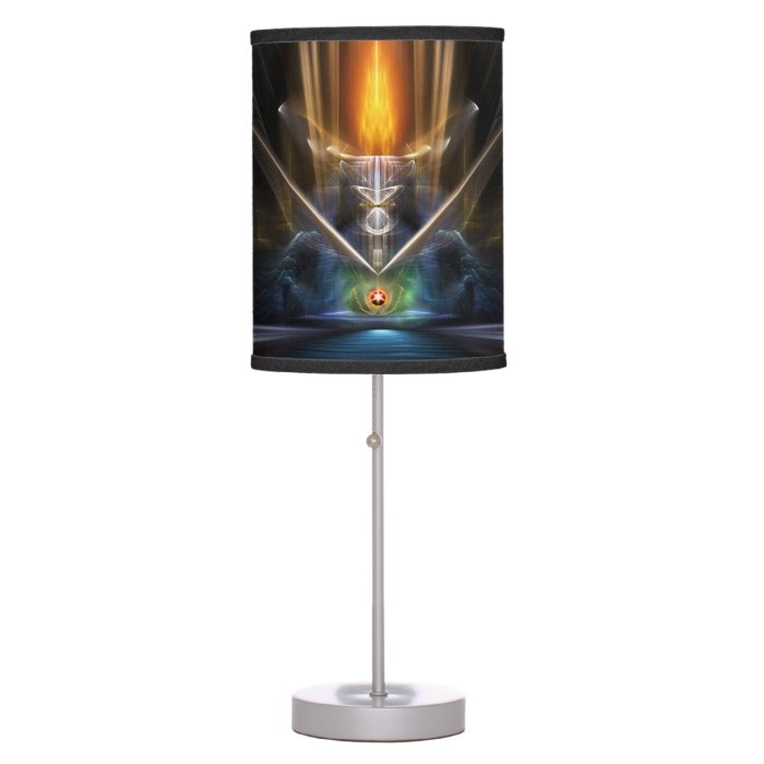 >Cyritous, Temple Of The Orb Of Karinos Table Lamp