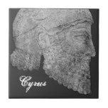 Cyrus The Great Ceramic Tile<br><div class="desc">Cyrus founder of the Achaemenid Empire.</div>