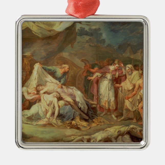 Cyrus the Great Metal Ornament (Front)