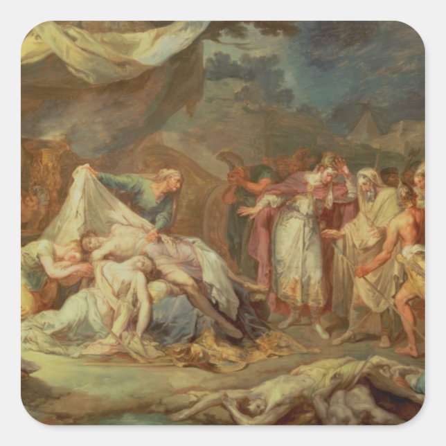 Cyrus the Great Square Sticker (Front)