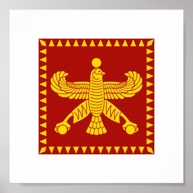 Cyrus the Great Standard Flag Poster (Front)