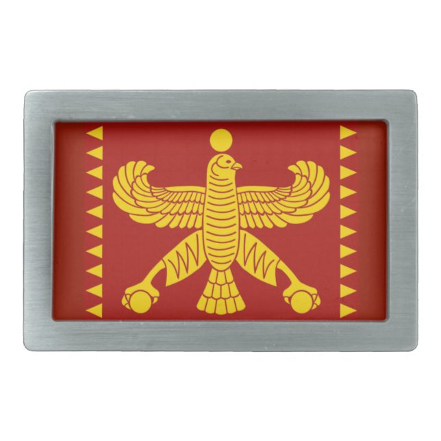 Cyrus The Great Standard Rectangular Belt Buckle (Front)