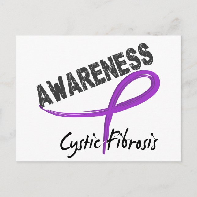 Cystic Fibrosis Awareness 3 Postcard (Front)