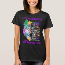 Cystic Fibrosis Awareness Ribbon Support Gifts T-Shirt