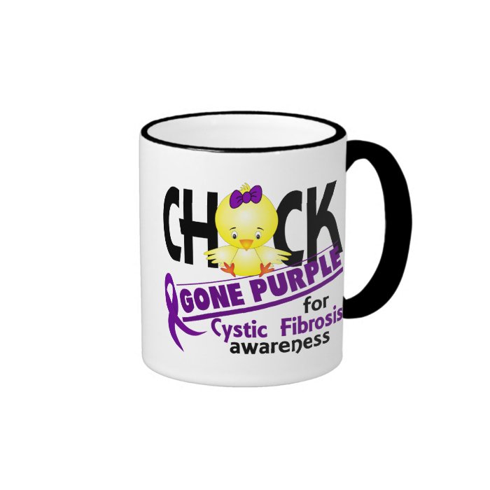 Cystic Fibrosis Chick Gone Purple 2 Mug