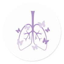 Cystic Fibrosis Classic Round Sticker