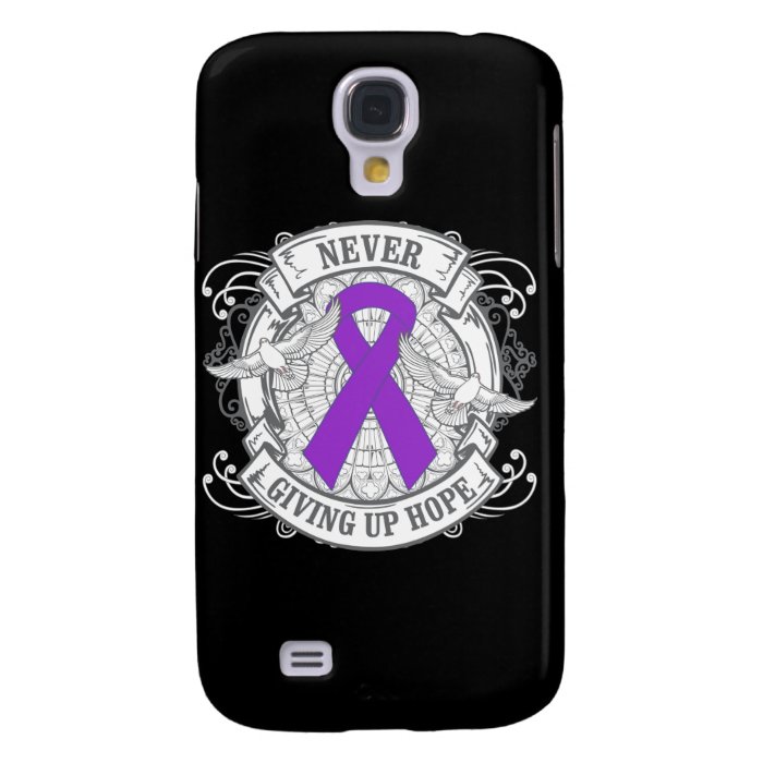 Cystic Fibrosis Never Giving Up Hope Samsung Galaxy S4 Cases