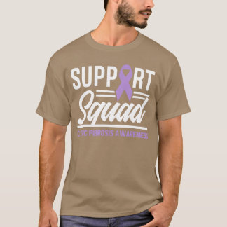 Cystic Fibrosis Support Squad Cystic Fibrosis Awar T-Shirt