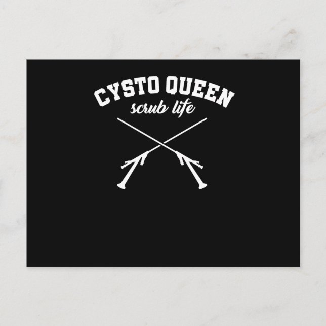 Cystoscopy Endoscopy Urinary Bladder Doctor Nurse  Postcard (Front)