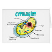 Cytologist Human Cell Drawing Gifts (Front Horizontal)
