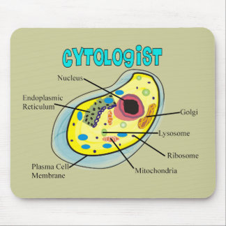 Cytologist Human Cell Drawing Gifts Mouse Pad
