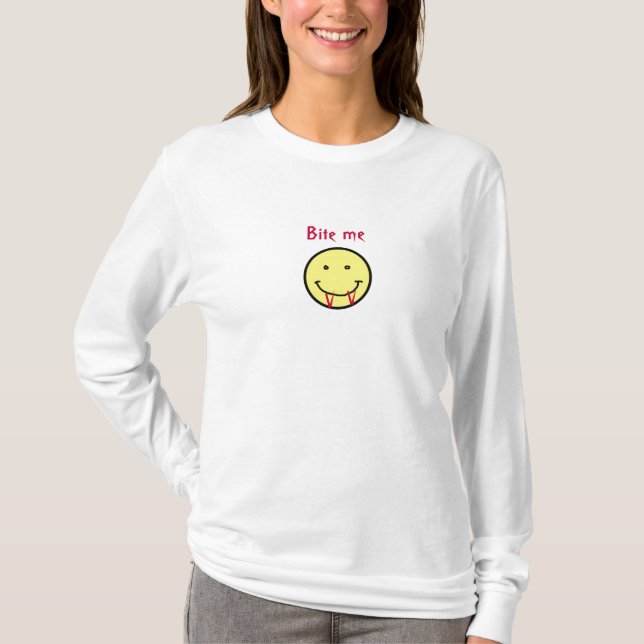 CZ- Bite me Vampire shirt (Front)