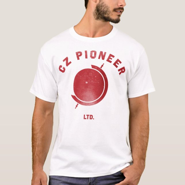 CZ Canal Zone Pioneer graphic T-Shirt (Front)