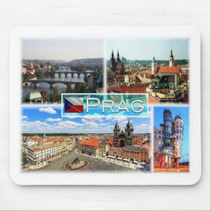 CZ Czech Republic - Prague - Prag - Praha - Mouse Pad