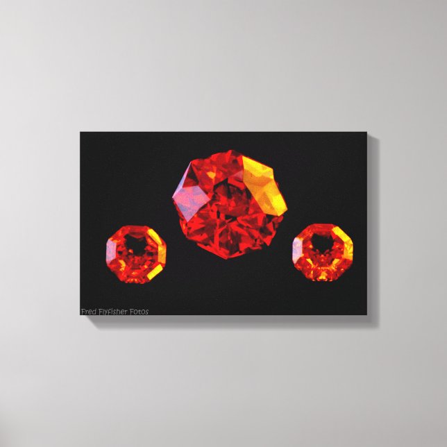 CZ Pinwheel cut Canvas Print (Front)