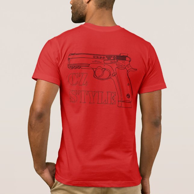 CZ Style T-Shirt (Back)