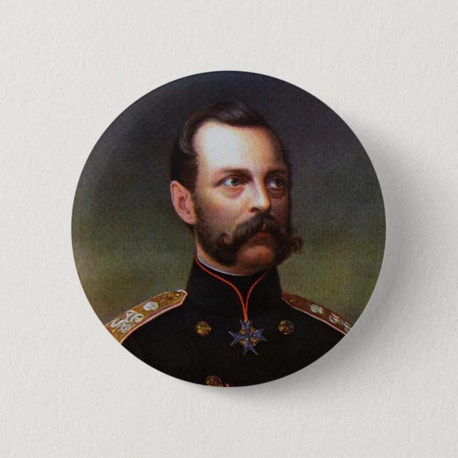 Czar Alexander II Button (Front)