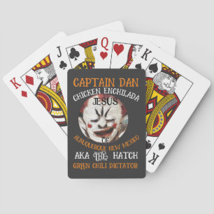 CZAR CAPT DAN CHICKEN ENCHILADA JESUS ALBUQUERQUE POKER CARDS