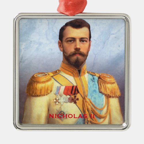 Czar Nicholas II Christmas Ornament